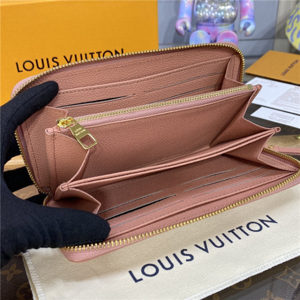 Louis Vuitton Zippy Wallet Pink/Cream - Image 10