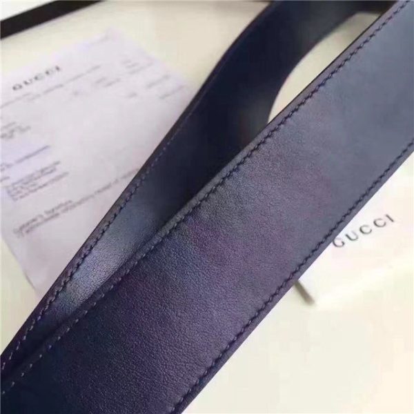 Gucci Leather Belt Replica with Double G Buckle (Varied Colors) - Image 28