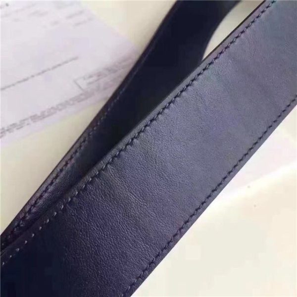 Gucci Leather Belt Replica with Double G Buckle (Varied Colors) - Image 37