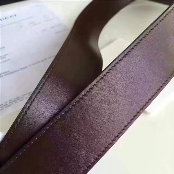 Gucci Leather Belt Replica with Double G Buckle (Varied Colors) - Image 46