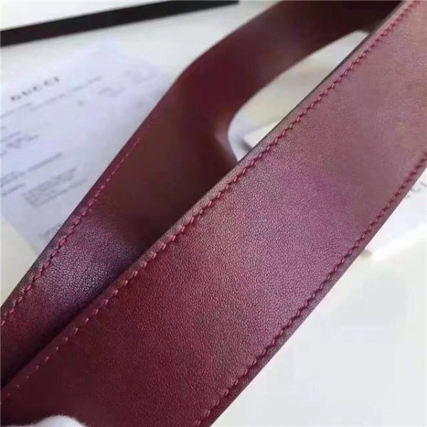 Gucci Leather Belt Replica with Double G Buckle (Varied Colors) - Image 73