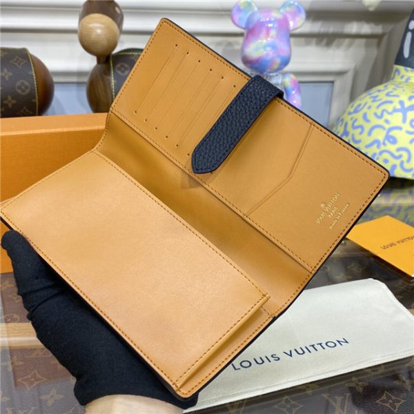 Louis Vuitton Vertical Wallet Black - Image 10