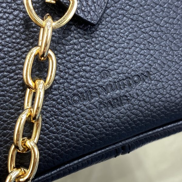 Louis Vuitton Monogram Empreinte Speedy Bandouliere 20 Black/Beige - Image 10