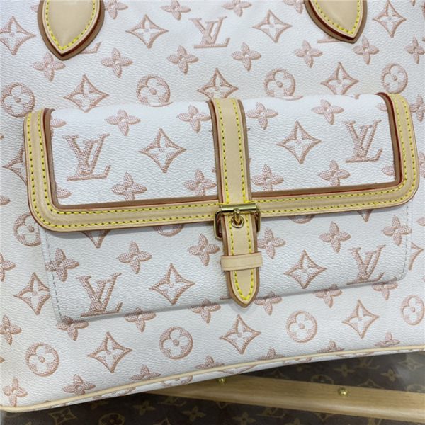 Louis Vuitton Neverfull MM Autres Toiles Monogram White - Image 6