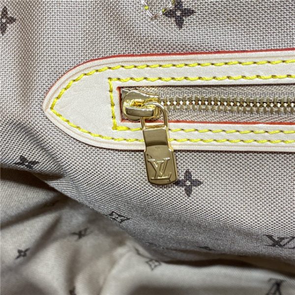 Louis Vuitton Neverfull MM Autres Toiles Monogram White - Image 8