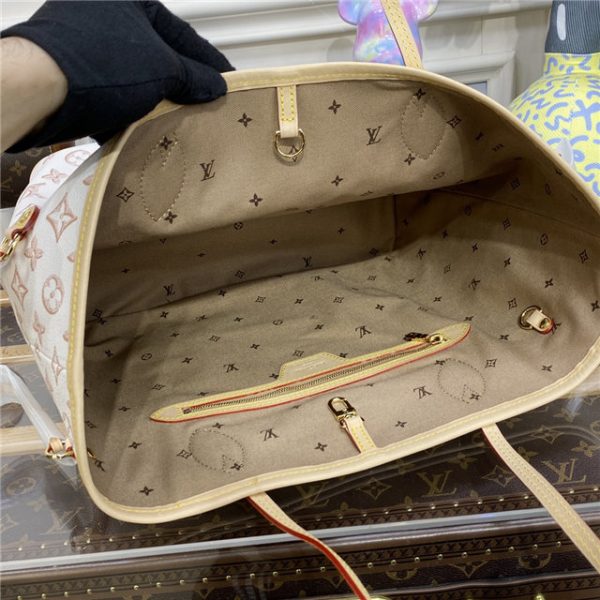 Louis Vuitton Neverfull MM Autres Toiles Monogram White - Image 10