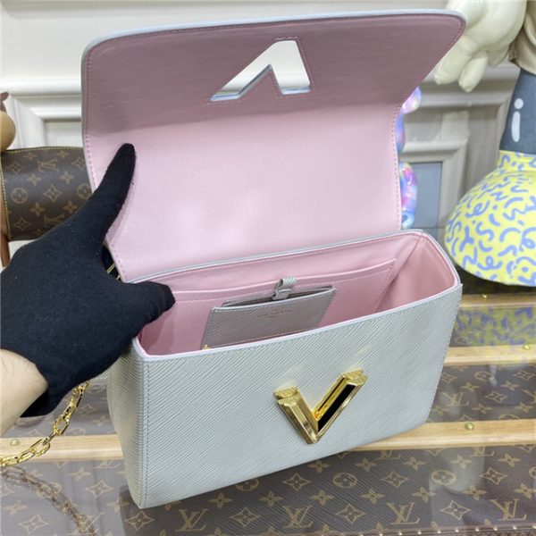 Louis Vuitton Twist MM Epi Leather Gray - Image 10