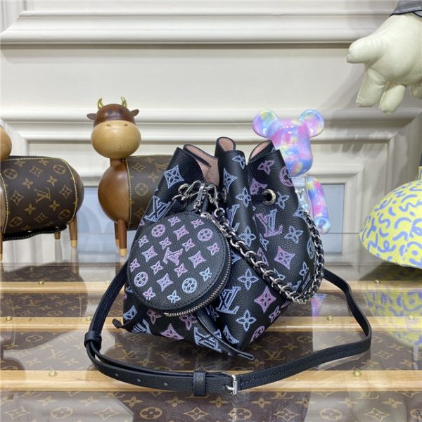 Louis Vuitton Bella Bucket Mahina Bag - Image 4