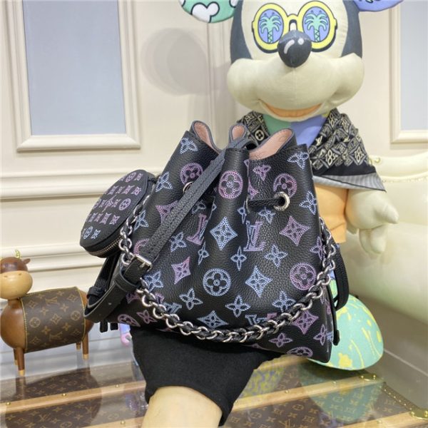 Louis Vuitton Bella Bucket Mahina Bag - Image 3