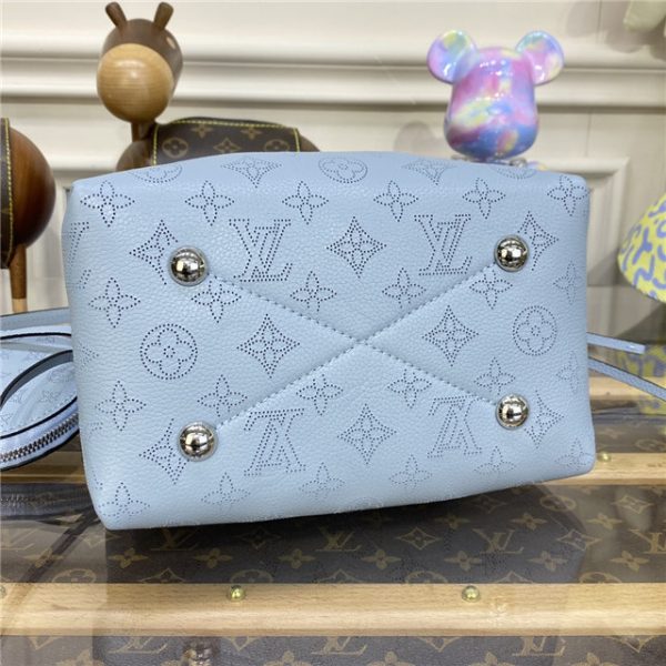 Louis Vuitton Bella Bucket Bag Mahina Olympe Blue - Image 5