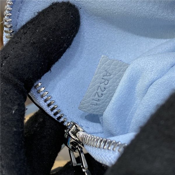 Louis Vuitton Bella Bucket Bag Mahina Olympe Blue - Image 10