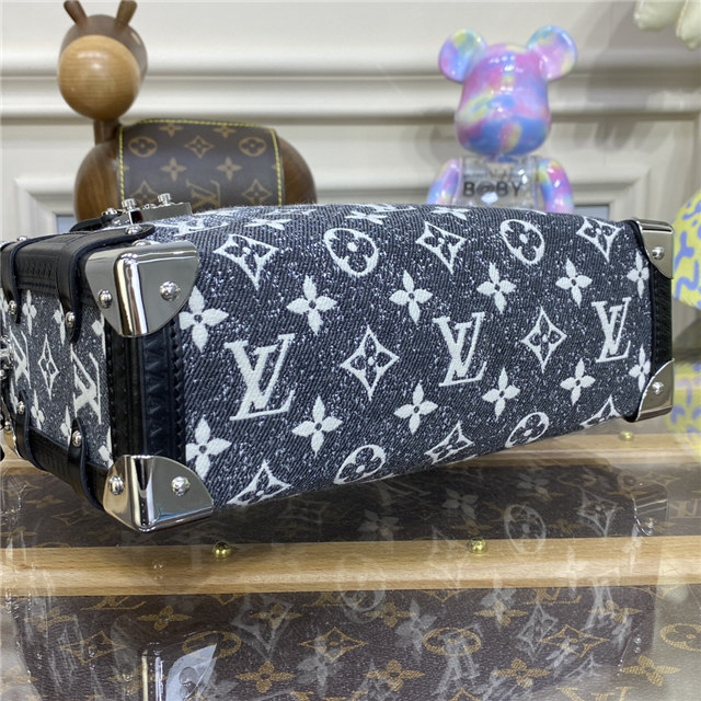 Replica Louis Vuitton SIDE TRUNK Monogram Jacquard Denim M21460 for Sale