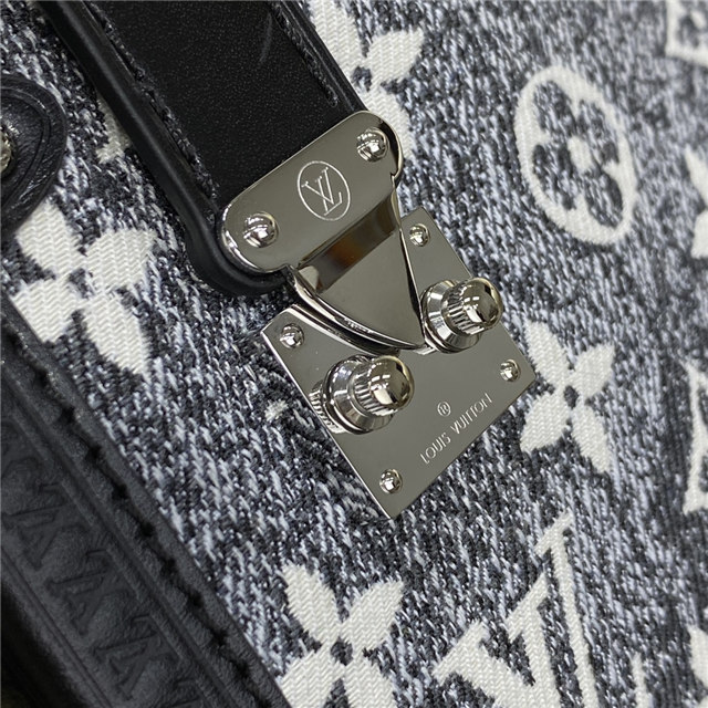 Replica Louis Vuitton SIDE TRUNK Monogram Jacquard Denim M21460 for Sale