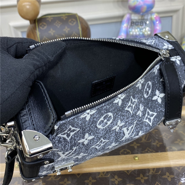 Replica Louis Vuitton SIDE TRUNK Monogram Jacquard Denim M21460 for Sale