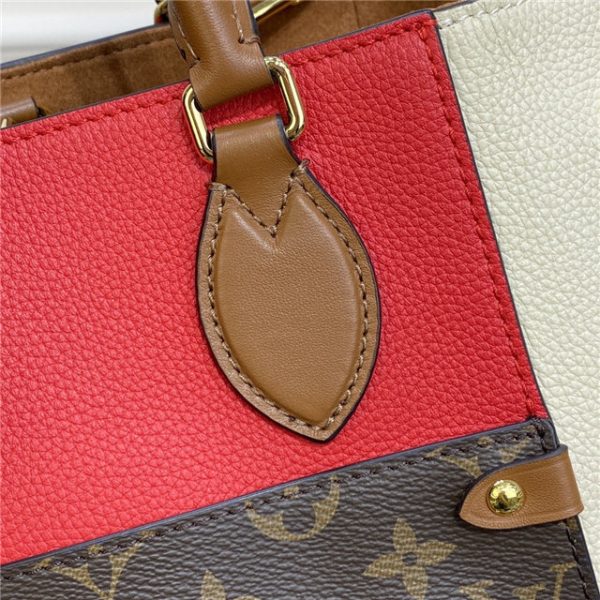 Louis Vuitton Fold Tote PM Shoulder Bag (Red) - Image 6