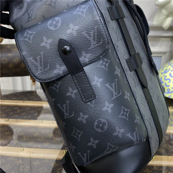 Louis Vuitton Christopher MM Monogram Eclipse Canvas - Image 7