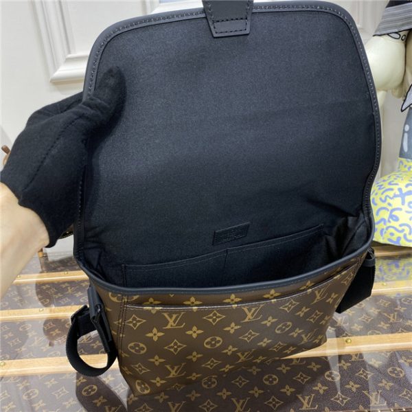 Louis Vuitton Magnetic Messenger Monogram Macassar Canvas - Image 10