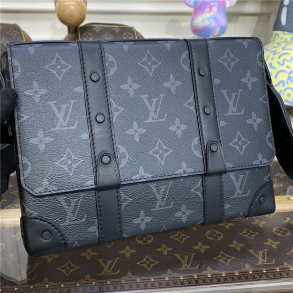 Louis Vuitton Trunk Messenger Monogram Eclipse Canvas - Image 6