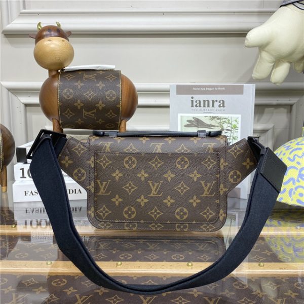 Louis Vuitton S Lock Sling Monogram Macassar Canvas (Varied Colors) - Image 6