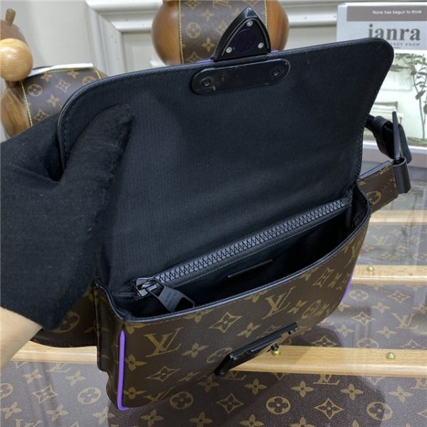 Louis Vuitton S Lock Sling Monogram Macassar Canvas (Varied Colors) - Image 22