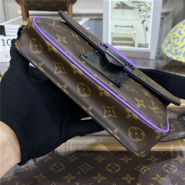 Louis Vuitton S Lock Sling Monogram Macassar Canvas (Varied Colors) - Image 17