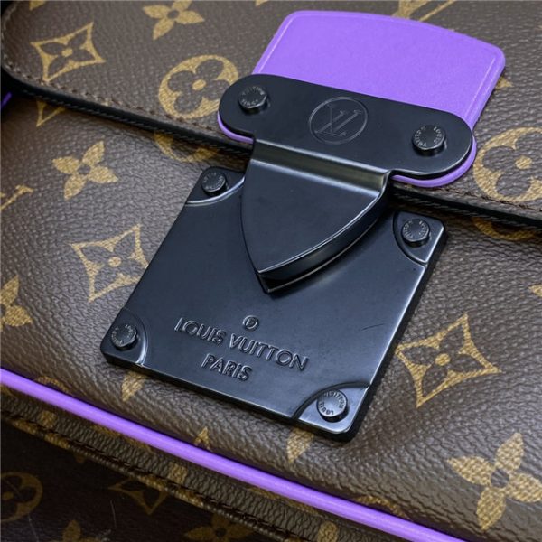 Louis Vuitton S Lock Sling Monogram Macassar Canvas (Varied Colors) - Image 19