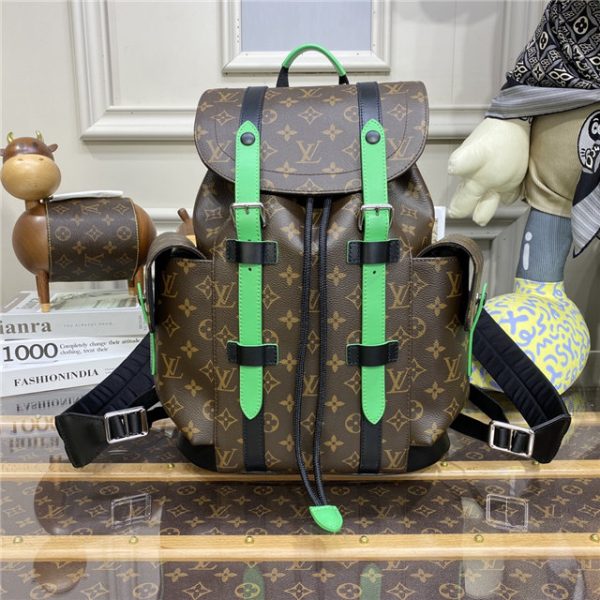 Louis Vuitton Christopher PM Monogram Macassar Canvas (Varied Colors) - Image 11