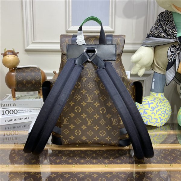 Louis Vuitton Christopher PM Monogram Macassar Canvas (Varied Colors) - Image 13
