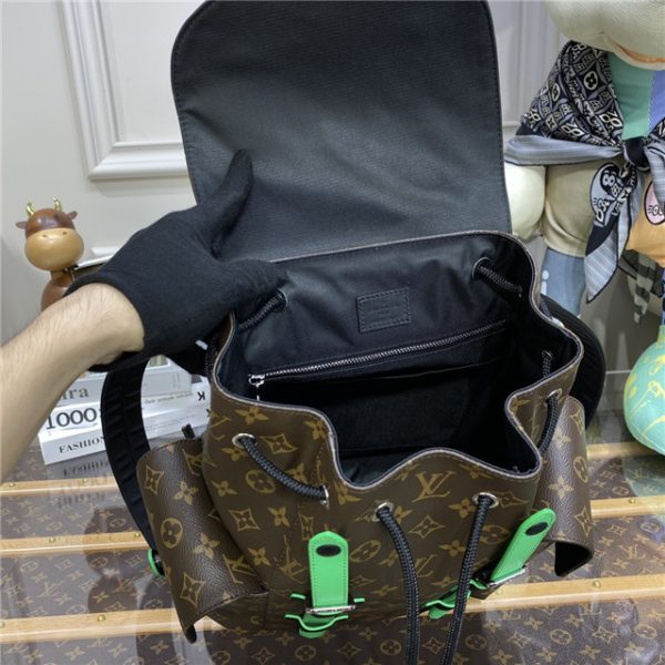 Louis Vuitton Christopher PM Monogram Macassar Canvas (Varied Colors) - Image 19