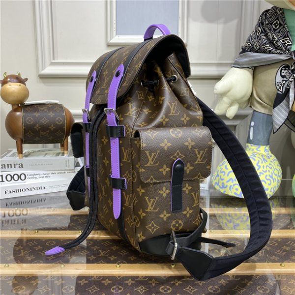 Louis Vuitton Christopher PM Monogram Macassar Canvas (Varied Colors) - Image 3