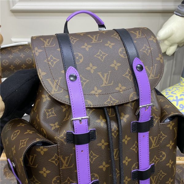 Louis Vuitton Christopher PM Monogram Macassar Canvas (Varied Colors) - Image 6