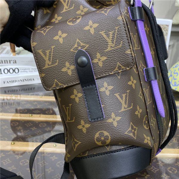 Louis Vuitton Christopher PM Monogram Macassar Canvas (Varied Colors) - Image 8