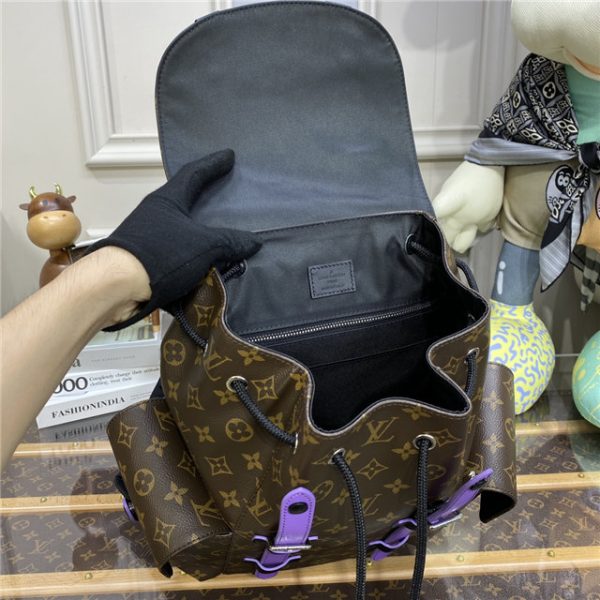 Louis Vuitton Christopher PM Monogram Macassar Canvas (Varied Colors) - Image 10