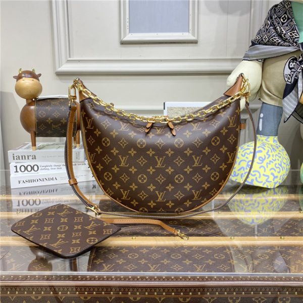 Louis Vuitton Loop Hobo Bag Monogram Canvas - Image 2