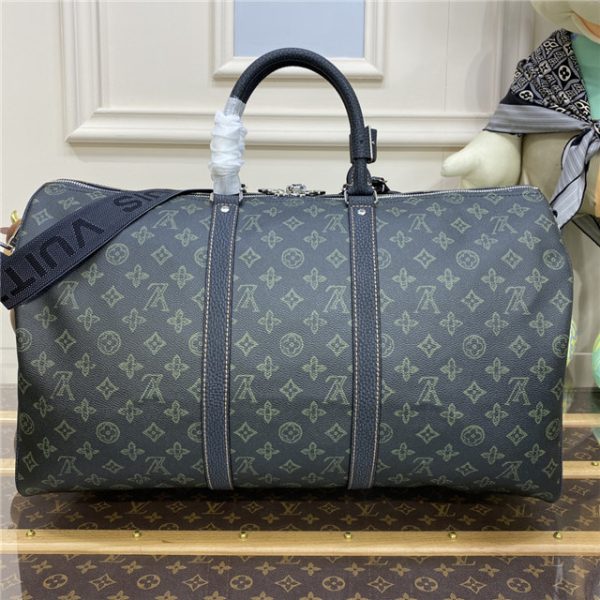 Louis Vuitton Keepall Bandouliere 50 Dark Green - Image 4