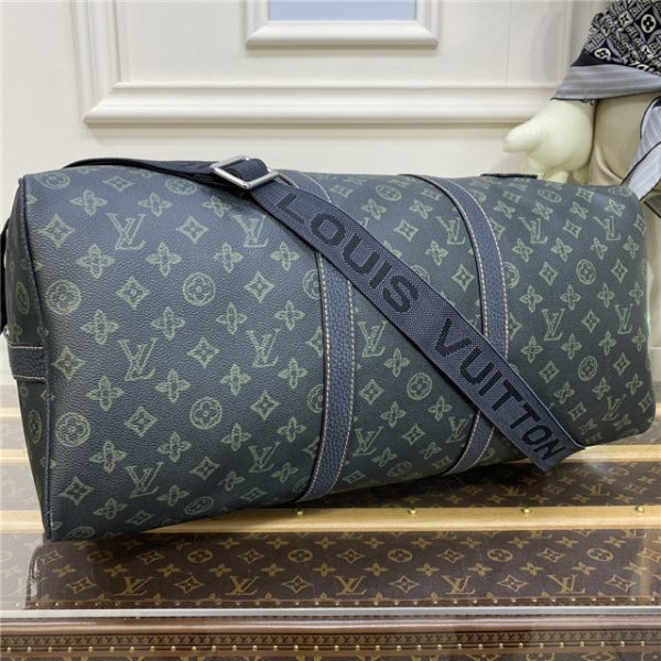 Louis Vuitton Keepall Bandouliere 50 Dark Green - Image 5