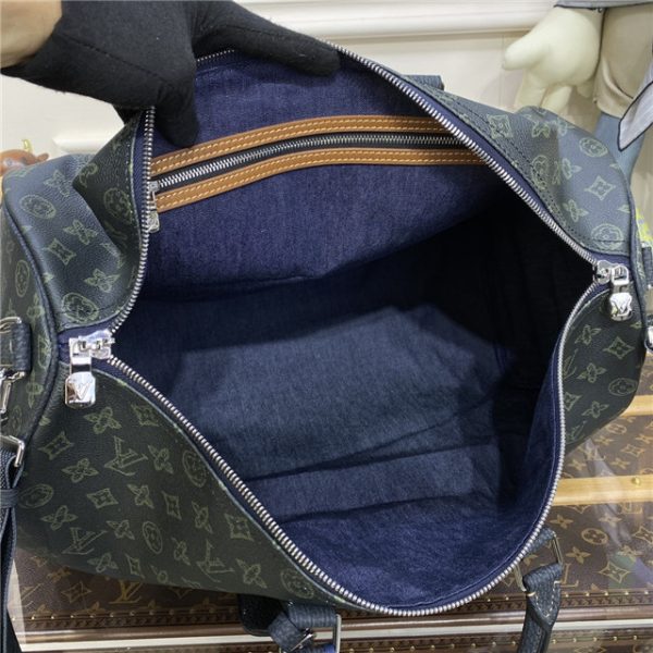 Louis Vuitton Keepall Bandouliere 50 Dark Green - Image 10