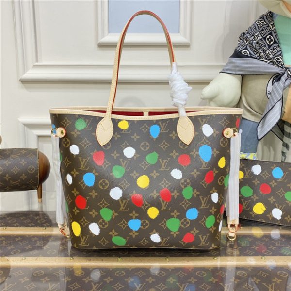 Louis Vuitton LV x YK Neverfull MM Monogram - Image 3