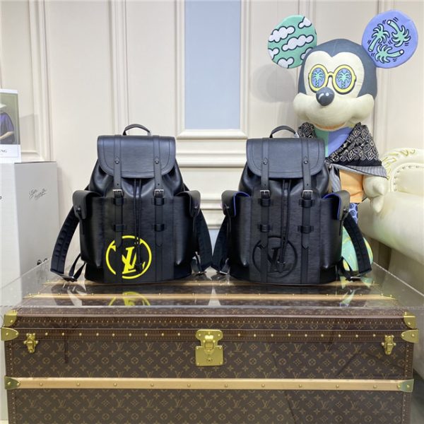 Louis Vuitton Christopher MM Epi Leather - Image 11