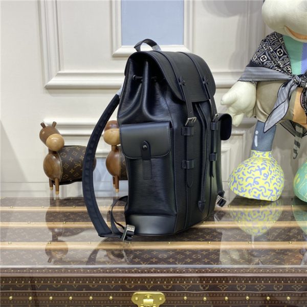 Louis Vuitton Christopher MM Epi Leather - Image 3