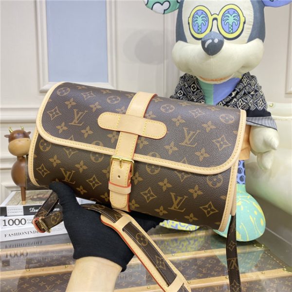 Louis Vuitton Marne Shoulder Bag Monogram Natural - Image 3