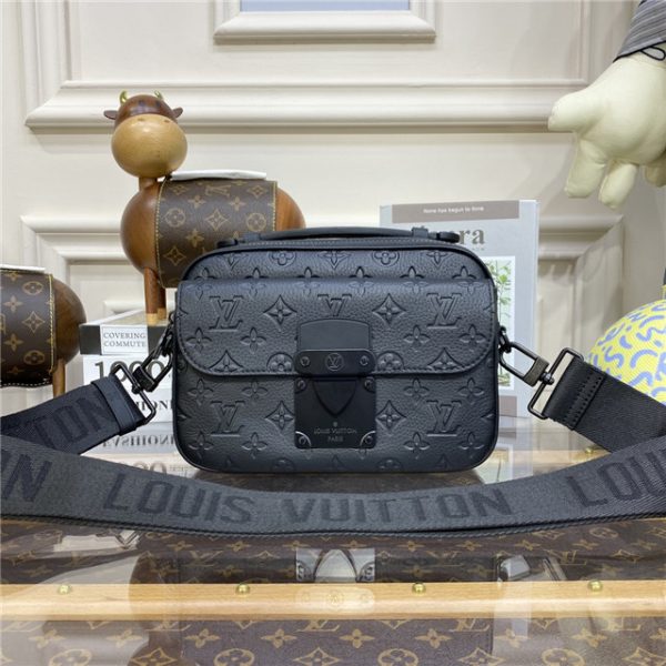 Louis Vuitton S Lock Messenger Taurillon Monogram Leather - Image 2