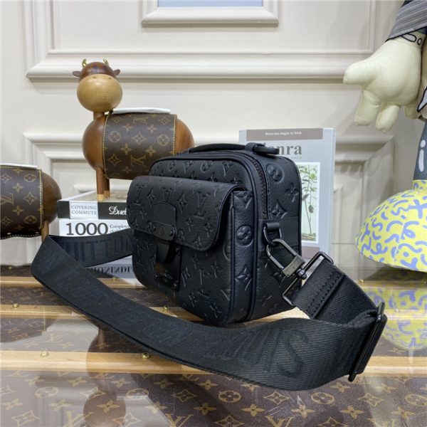 Louis Vuitton S Lock Messenger Taurillon Monogram Leather - Image 3