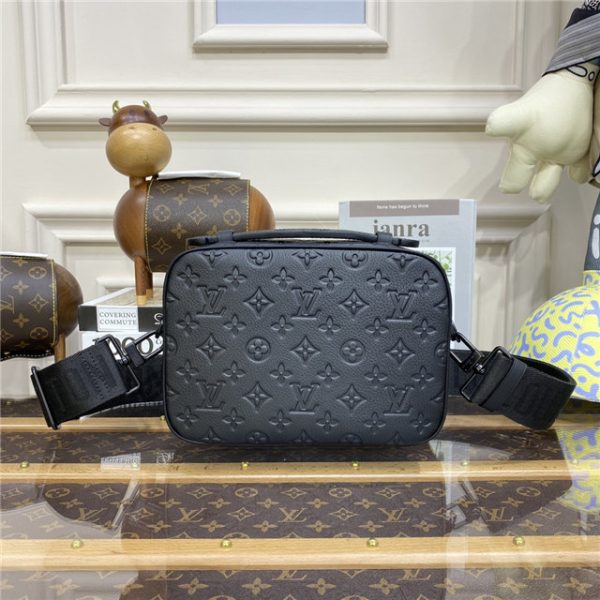Louis Vuitton S Lock Messenger Taurillon Monogram Leather - Image 4