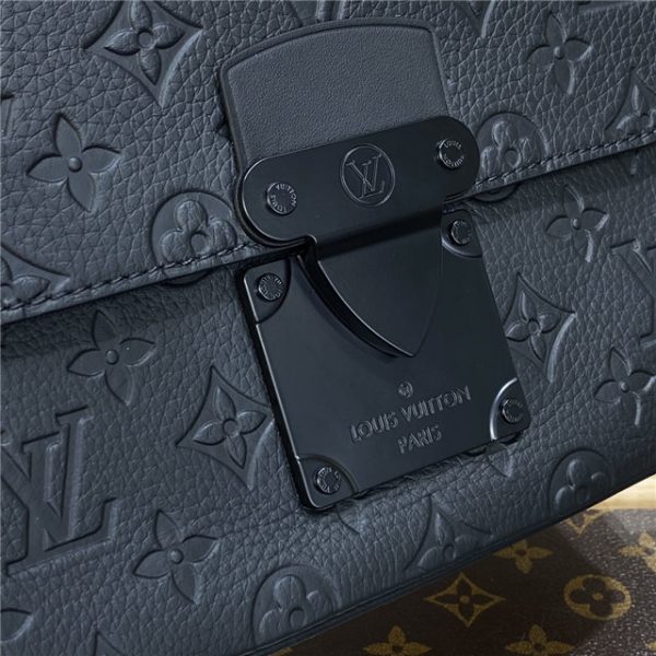Louis Vuitton S Lock Messenger Taurillon Monogram Leather - Image 7