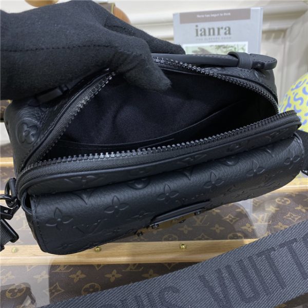 Louis Vuitton S Lock Messenger Taurillon Monogram Leather - Image 10
