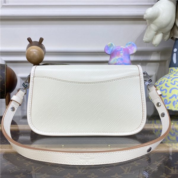 Louis Vuitton Buci Epi Leather Crossbody (White) - Image 4