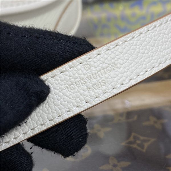 Louis Vuitton Buci Epi Leather Crossbody (White) - Image 8