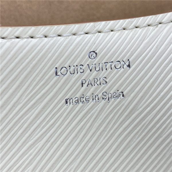 Louis Vuitton Buci Epi Leather Crossbody (White) - Image 9