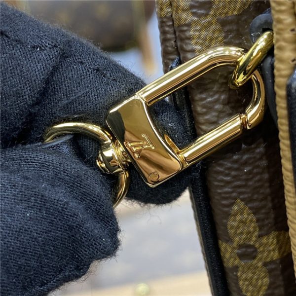 Louis Vuitton Double Zip Pochette Monogram Giant Reverse Canvas - Image 8